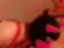 Puppy sucks a hard cock on camera