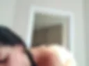 Dildo blowjob