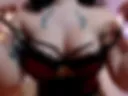 Squeeze my pierced nipples
