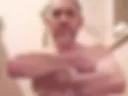In the shower