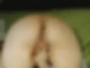 playing with pussy doggy style