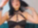 a sexy show with a dildo and anal plug