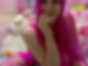 Slutty Pink Bunny Babe Oil & Dildo Fun