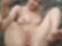 Fisting the ass while lying on your back