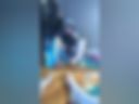 Shark cosplayer masturbates