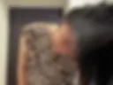 A sexy dance in a leopard-print bodysuit