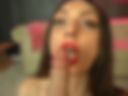 BlowJob CLOSE UP RED LIPS