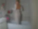 Wet look in shower