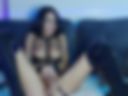 Big black dildo in pussy and lots of cum