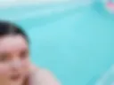 swimming in the pool completely naked 1