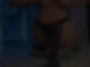 BBC dildo BJ and spit on boobs