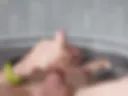 caress myself, masturbate, and finish.
