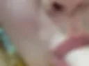 Playing with the tongue and fingers