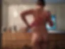 In the sauna