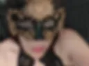 mask, lace, and body
