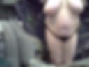Naked with a tampon