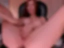 Sexy redhead with nimble fingers