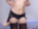 With my stockings