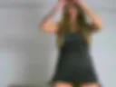 Grinding and thrusting a dildo into her pussy!