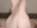 I spank my bare ass on the bed