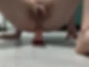 Dildo in the ass