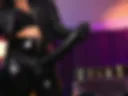 Wanking massive BBC Latex gloves