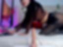 Pantyhose in doggy doing a Footjob