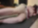 Sport chatte nue