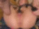 Clit pump, fishnets and dildo
