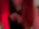 halloween type blowjob cum on face