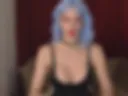 Ruined makeup, blue hair, red long nails, daddy, countdown, fake sperm 7 min en. real shot with saliva on my eyes costs more 1000 tks. Unblock and cum on my face too