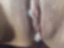 pussy covered in semen