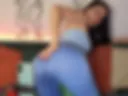 I shoot leggings and I caress doggy