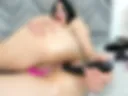Playing with my anal balls