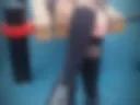 Outdoor masturbation, sports ground