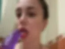 Dildo in the shower