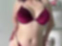 Check out my burgundy swimsuit