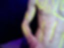 2. I paint on the body with neon paint