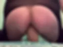 A huge, fistsized dildo in my ass