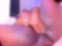 CUM COVERED DILDO Front view pounding to wild orgasm