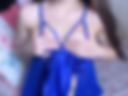 Blue lingerie dildo fuck