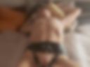 tied orgasm, hitachi belt