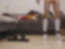 Playing with anal toys