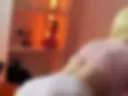 Big fat ass in skirt
