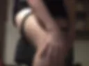 In Lack, Nylons fuelle ich meine Loecher