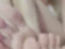 Legs, pedicure, fingering legs with a dildo