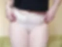 White lace panties