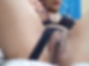 Teasing myself w huge cock