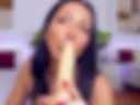 POV dildo sucking