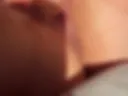Dildo in the pussy, close.